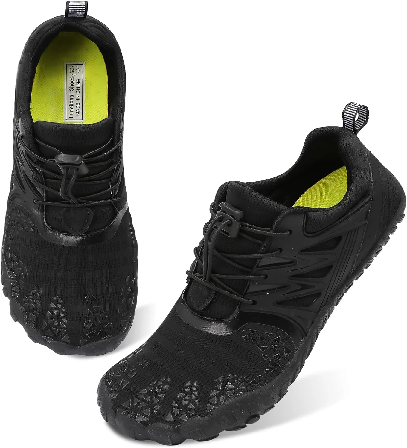 Scurtain Unisex Mens Womens Athletic Hiking Water Shoes Quick Dry Barefoot Aqua Shoes Swim Shoes Beach Shoes with Drainage