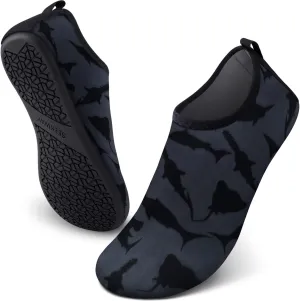 SEEKWAY Water Shoes Quick-Dry Aqua Socks Barefoot Slip-on for Beach Pool Swim River Yoga Lake Surf Women Men SK001