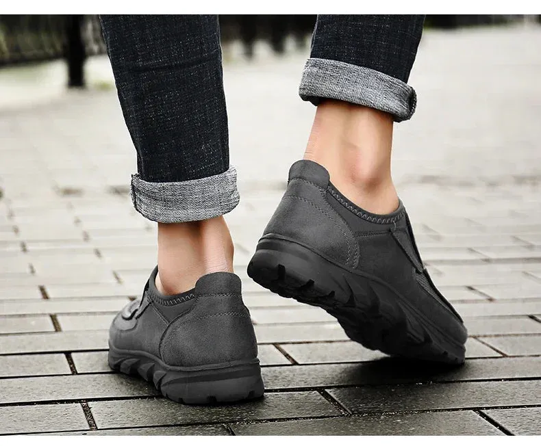 Shoes Flat Hot price drop Men Comfortable Shoes Leisure Breathable Fashion Men Loafers Handmade Sneakers Worldwide shipping Casual Retro Shoes Loafers