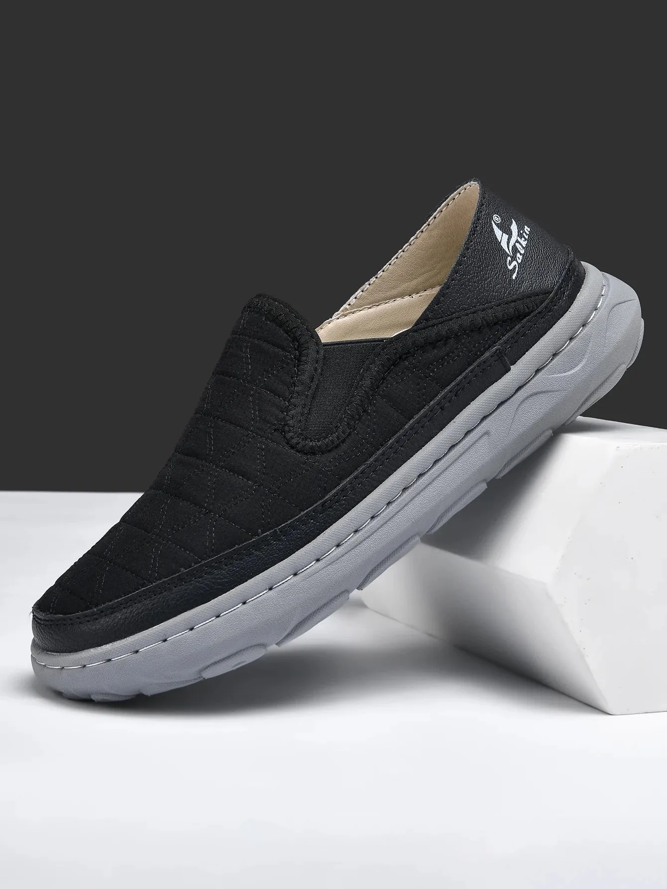 Shoes Shoes Casual Men Top-rated Loafers Pantshoes Slip Sneakers Spring Walking Pocket-friendly Men Breathable Outdoor On New Flats Elastic Lightweight