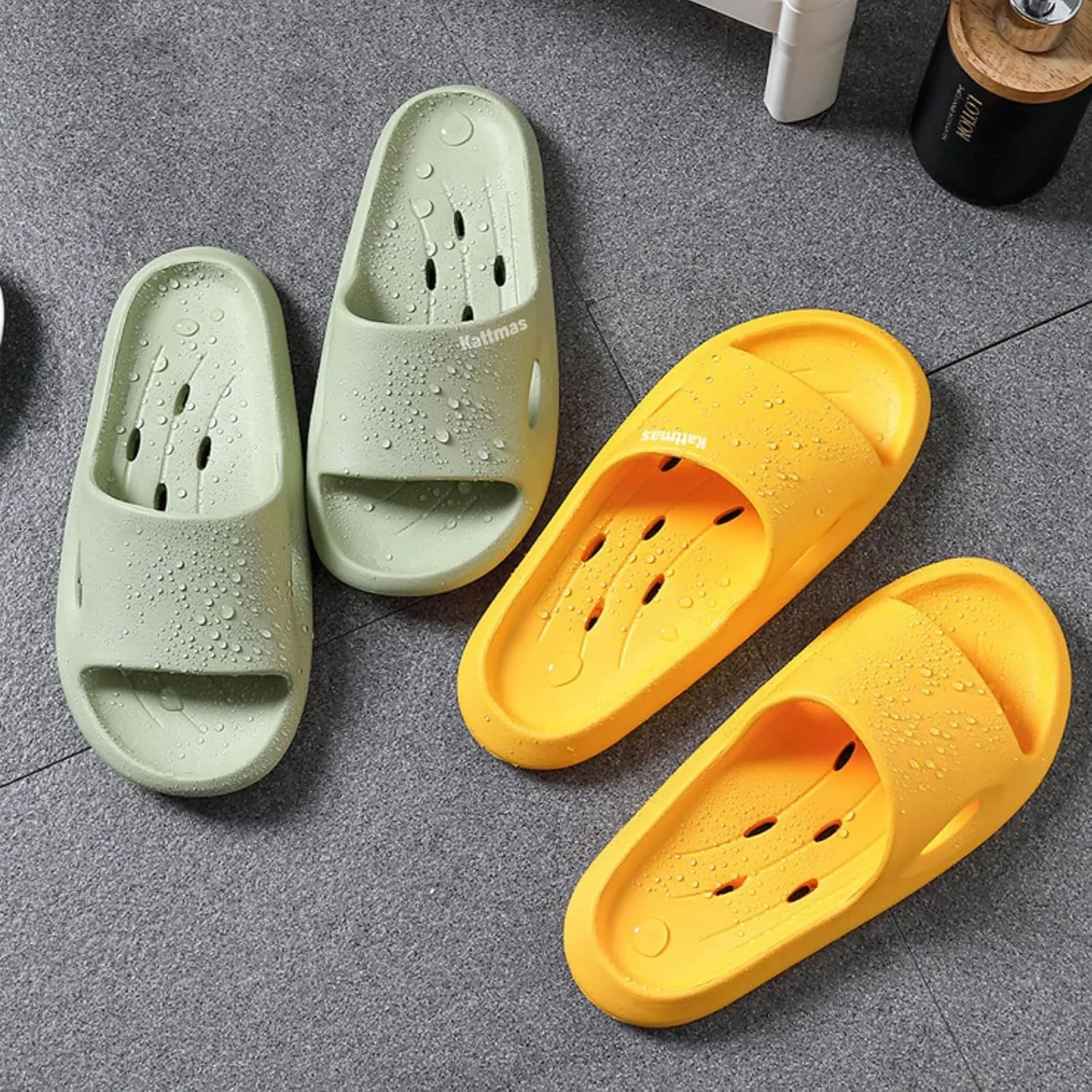 Shower Shoes Quick-Dry Non-Slip Bathroom Slippers for Men & Women,Quick-Dry Non-Slip, Home Slides Dorms, Gym, Pool, Spa, Camping, Beach