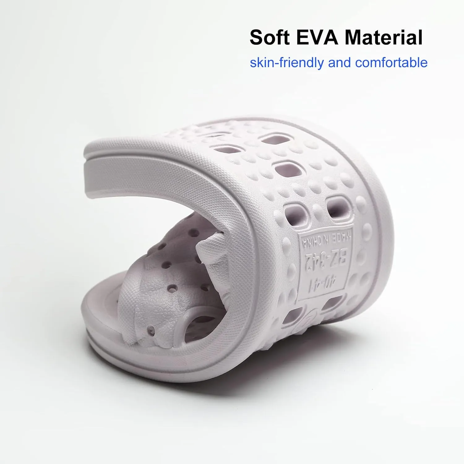 Shower Shoes Quick Dry Non-Slip Bathroom Slippers for Men Women Dorm Home Slides