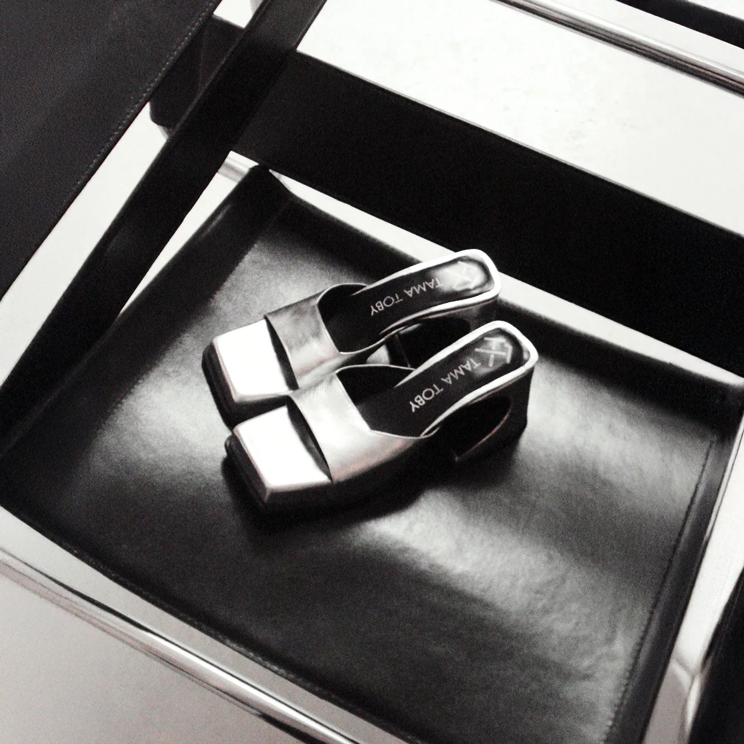 Silver Gigi Slide