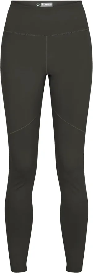 Simms Fishing Products Women's BugStopper Outdoor Leggings with Insect Shield Repellent Apparel, UPF 50