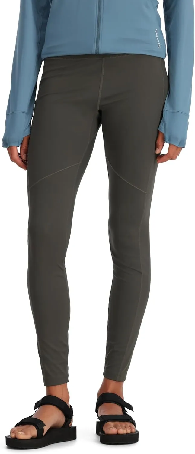 Simms Fishing Products Women's BugStopper Outdoor Leggings with Insect Shield Repellent Apparel, UPF 50