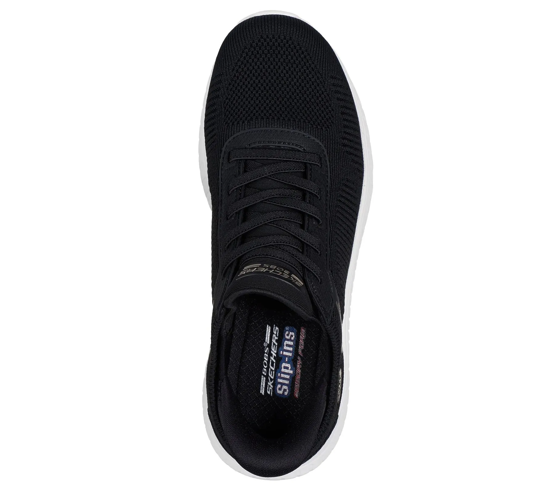 Skechers BOBS Squad Chaos Women's Black/White Trainers