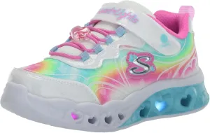 Skechers Girls' Flutter Heart Lights Groovy