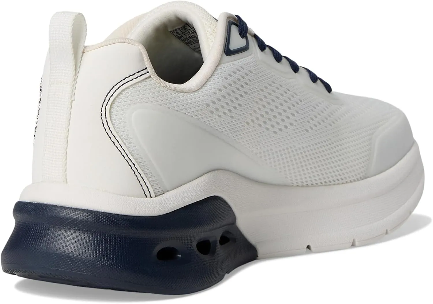 Skechers Men's Bobs Glide Step Arc Waves 2.0-Class Rank Sneaker