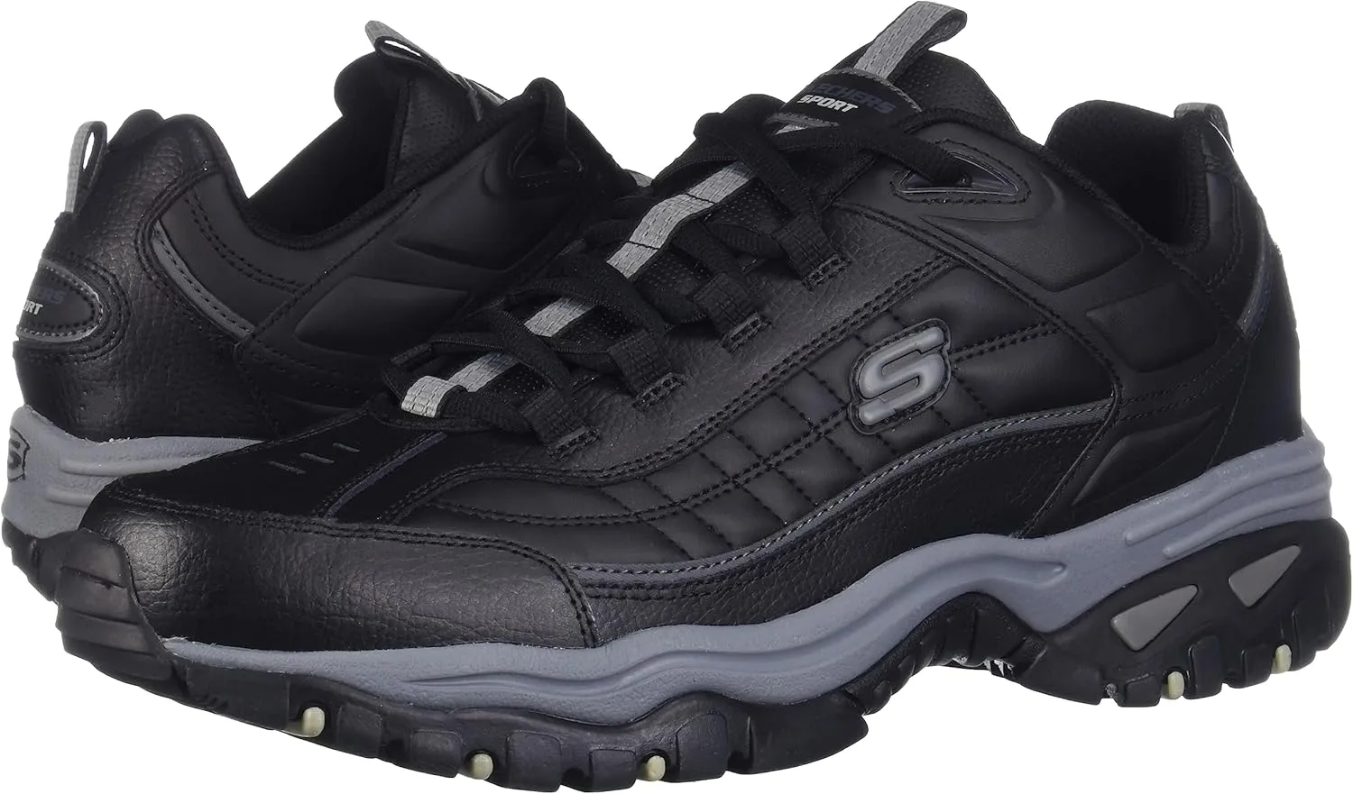 Skechers Men's Energy Afterburn Shoes Lace-Up Sneaker