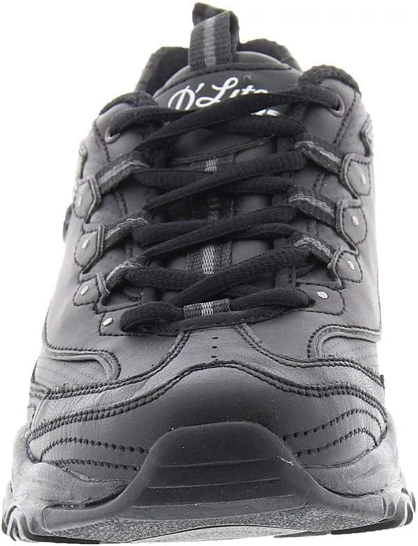 Skechers Sport Women's D'Lites Fresh Start Memory Foam Lace-up Sneaker Fashion