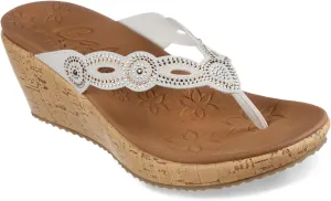 Skechers Women's Beverlee-Happy Charmer Flip-Flop