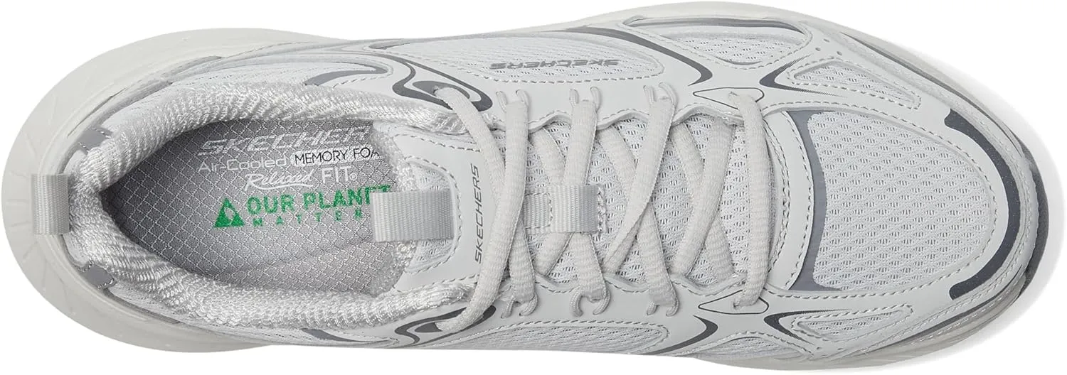 Skechers Women's Edgeride Silver Eclipse Sneaker