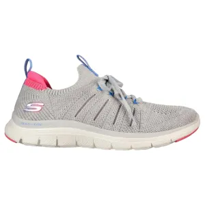 .Skechers Womens Flex Appeal 4.0 Grey/Pink- (149306/GYPK) - GX - R2L15