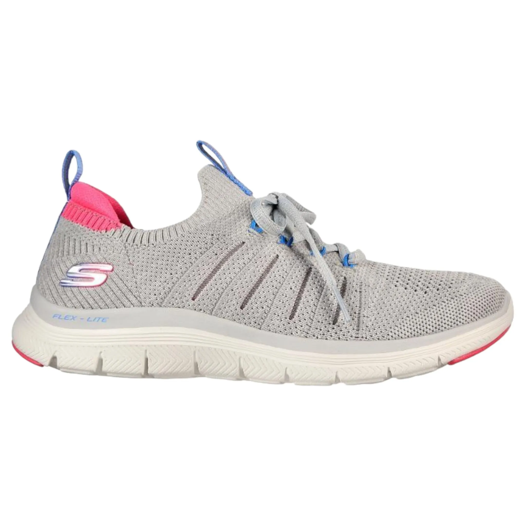 .Skechers Womens Flex Appeal 4.0 Grey/Pink- (149306/GYPK) - GX - R2L15