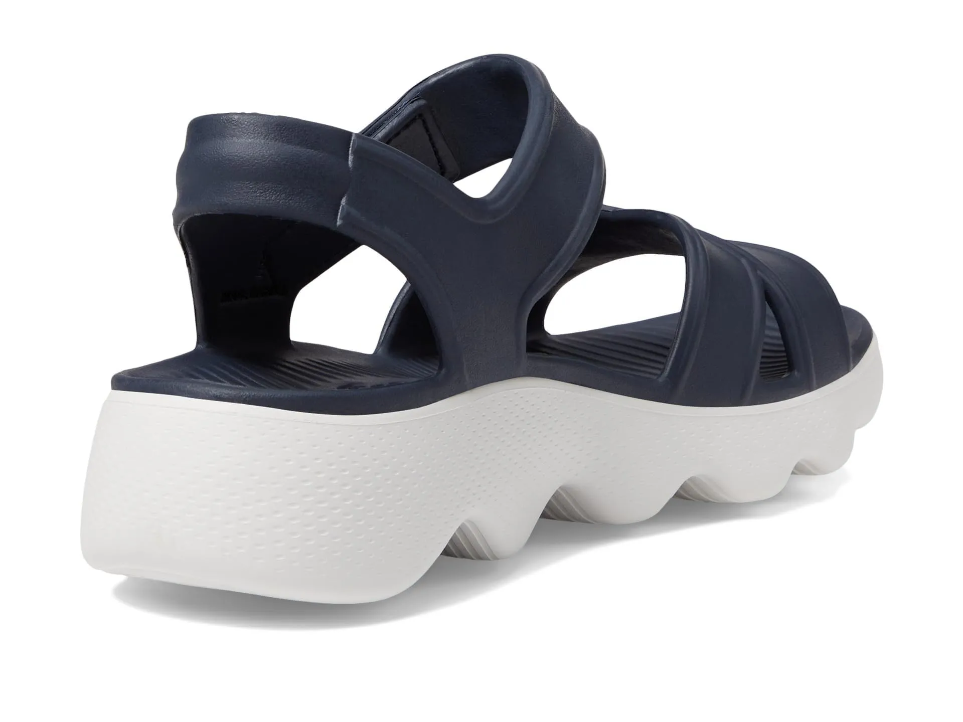SKECHERS Women's Foamies Massage Fit-Heartfelt Flat Sandal