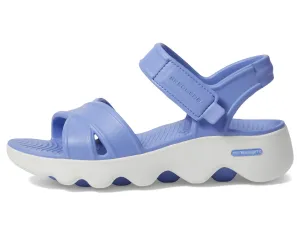 SKECHERS Women's Foamies Massage Fit-Heartfelt Flat Sandal