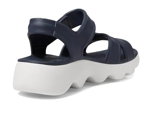 SKECHERS Women's Foamies Massage Fit-Heartfelt Flat Sandal