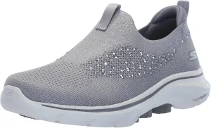 Skechers Women's Go Walk 7 Bling Sneaker