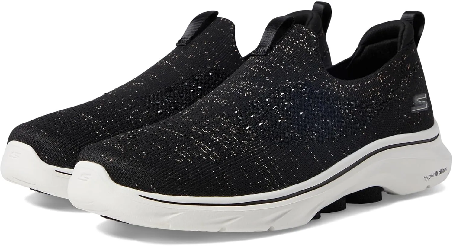 Skechers Women's Go Walk 7 Bling Sneaker
