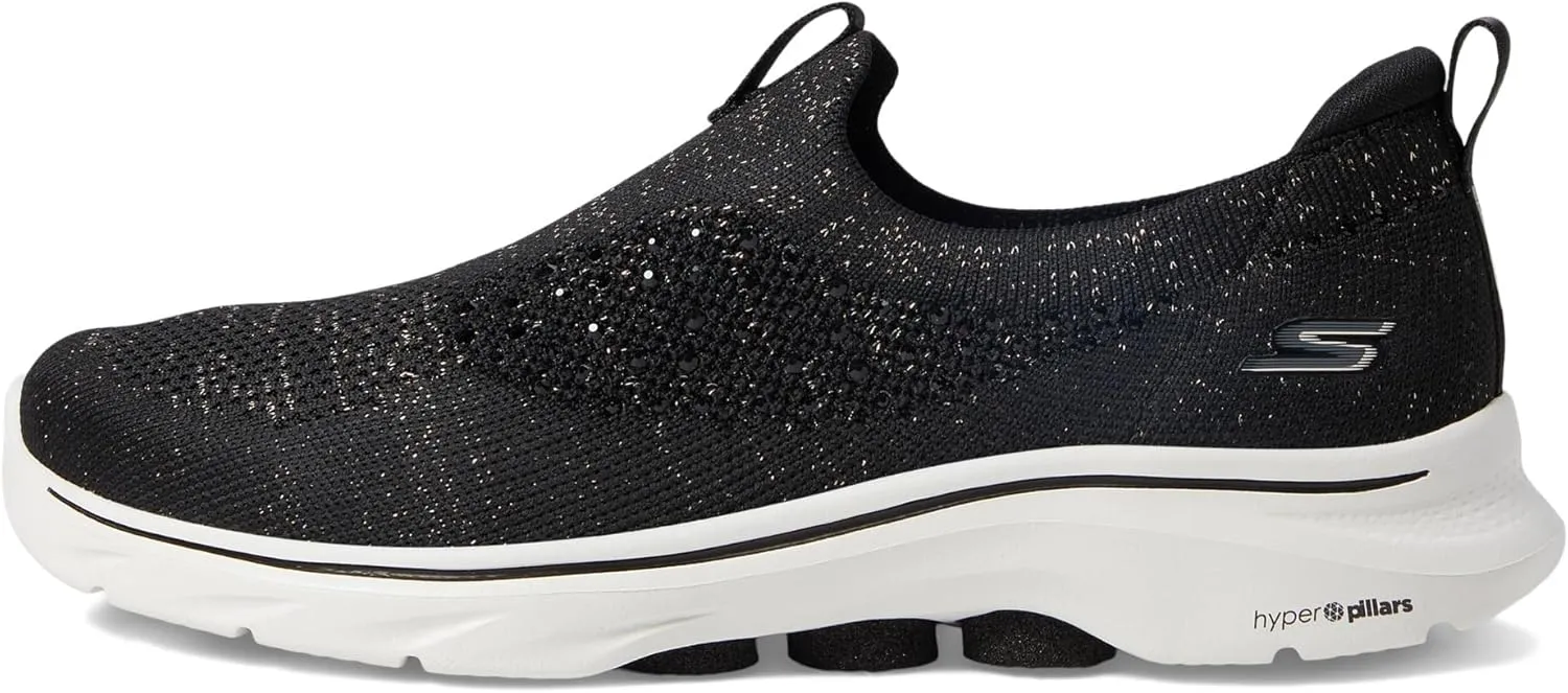 Skechers Women's Go Walk 7 Bling Sneaker