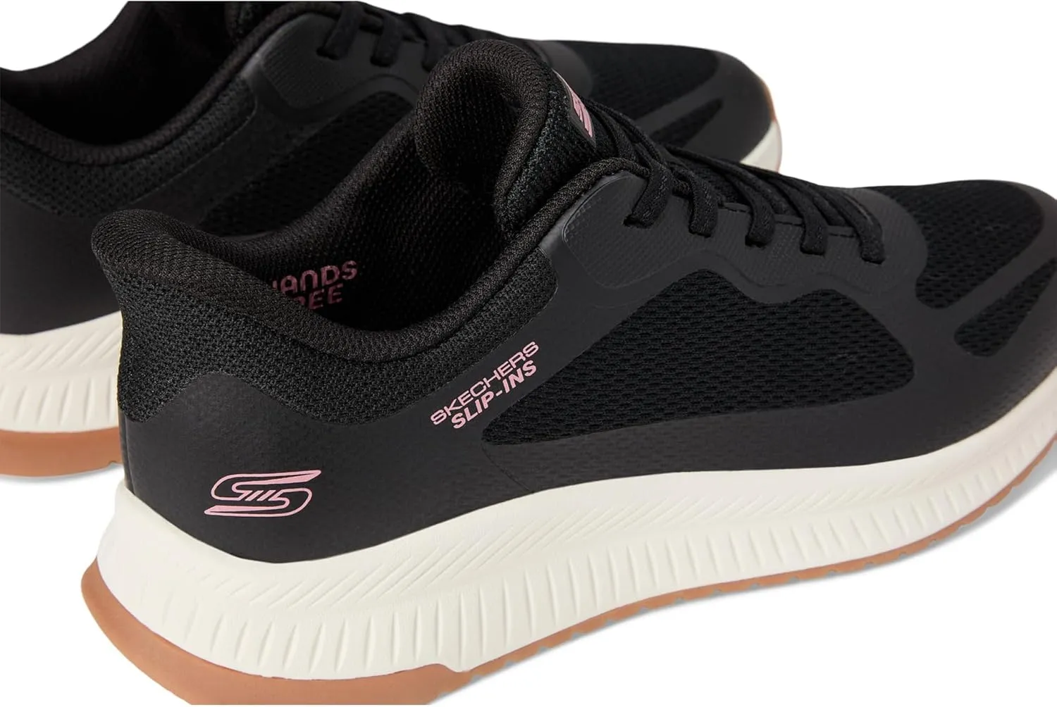 Skechers Women's Hands Free Slip-ins Bobs Squad 4-Staple Look Sneaker