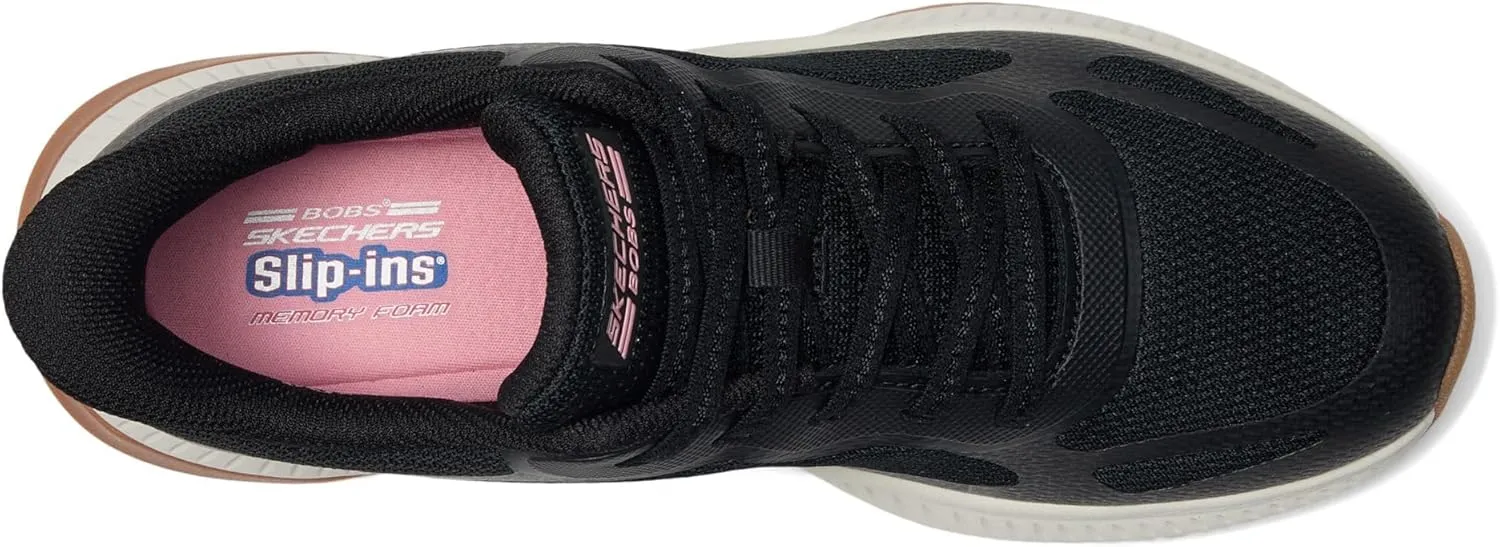 Skechers Women's Hands Free Slip-ins Bobs Squad 4-Staple Look Sneaker