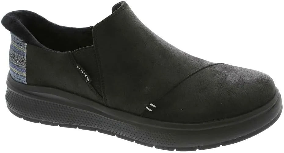 Skechers Women's Hands Free Slip-ins Skip Cute Wave-Stay Snug Sneaker