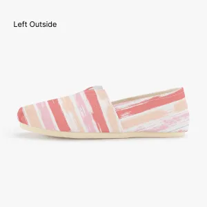 Slip On Canvas Striped Hippie Shoes Slip On Canvas Striped Hippie Shoes
