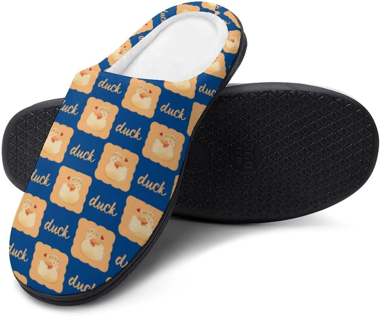 Sloth Happy Halloween Slippers For Women Men Memory Foam Cotton House Clog Slippers Comfy Slip-On Shoes Indoor Outdoor