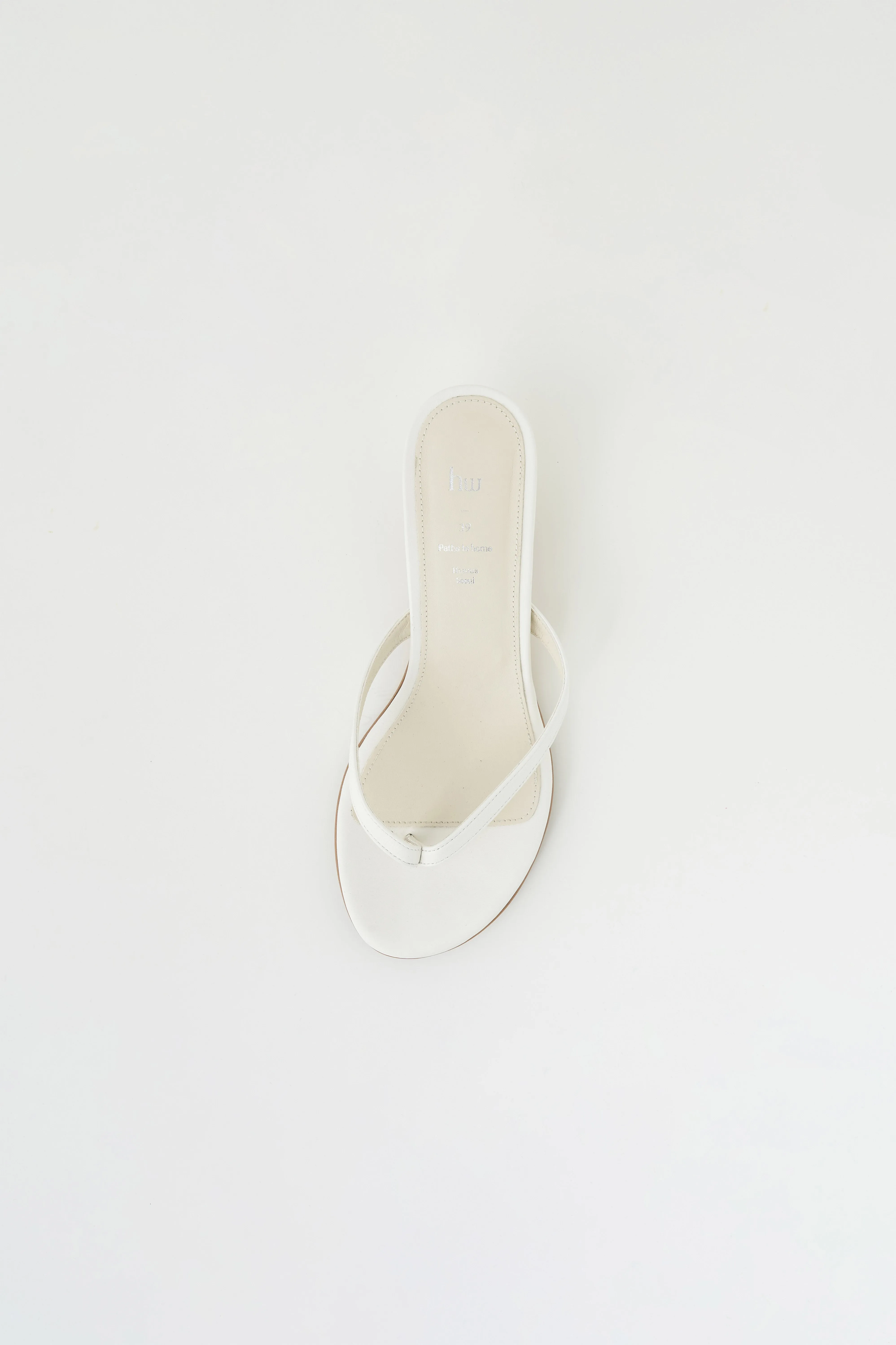 Soft flip flop heel