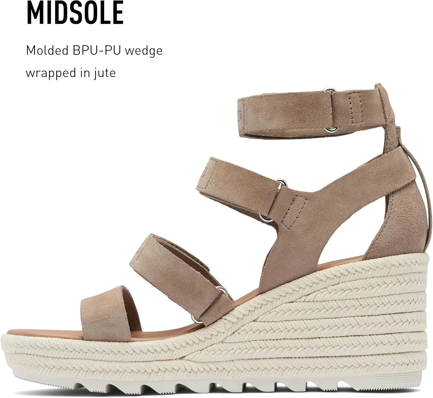 Sorel Women's Cameron Wedge Multistrap Sandals
