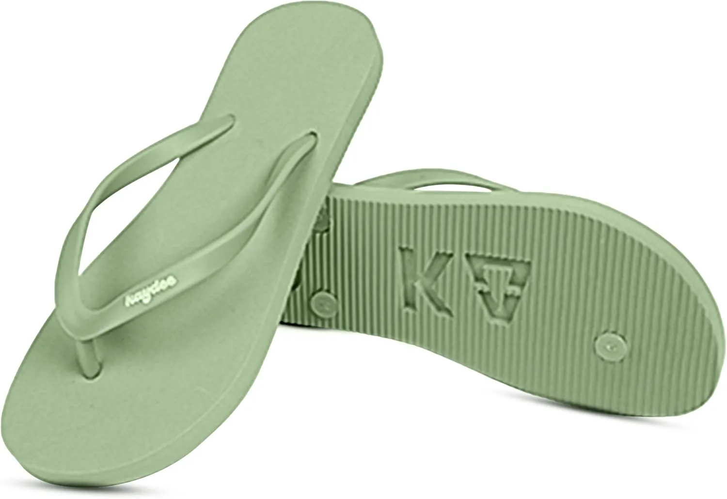 Sorority Shop Kappa Delta Flip Flops - Officially Licensed Sorority Flip Flop - Flip Flops for Women