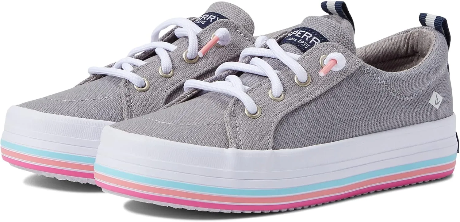 Sperry Unisex-Child Crest Vibe Platform Sneaker
