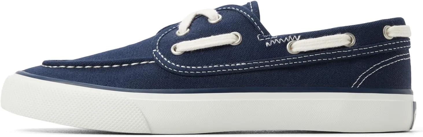 Sperry Women's Seamate Boat Shoe, Navy, 6.5