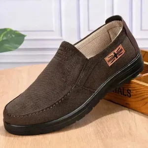 Sports Sole Men Breathable Casual Premium-grade 48 Large Shoes  Beijing Men's Soft New Shoes Cloth Anti Old Size Slip Built-in features Shoes
