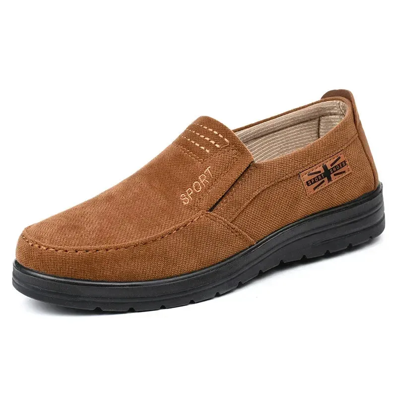 Sports Sole Men Breathable Casual Premium-grade 48 Large Shoes  Beijing Men's Soft New Shoes Cloth Anti Old Size Slip Built-in features Shoes