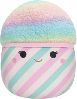 Squishmallows 12-Inch Bevin The Pink and Blue Cotton Candy Plush - Ultrasoft Stuffed Animal Medium-Sized Official Kelly Toy Plush,Blue,Pink