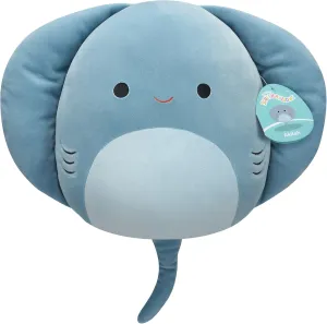 Squishmallows SQCR06619 Official Jazwares Akilah The Ray Plush 30 cm, Super Soft Plush