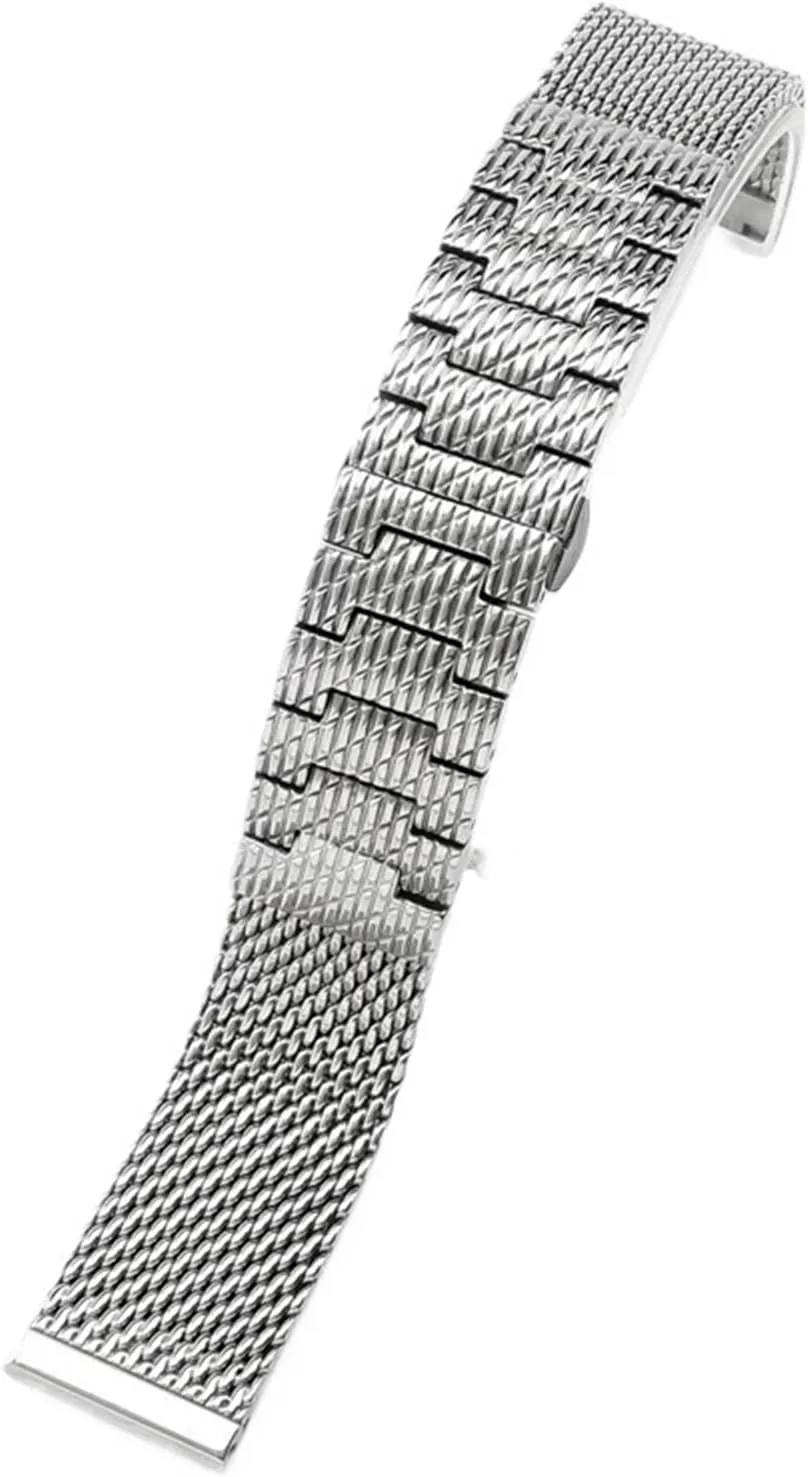 Stainless Steel Mesh Braided Watchband 22 23mm Metal Quick Release Men Women Watchband Universal Band