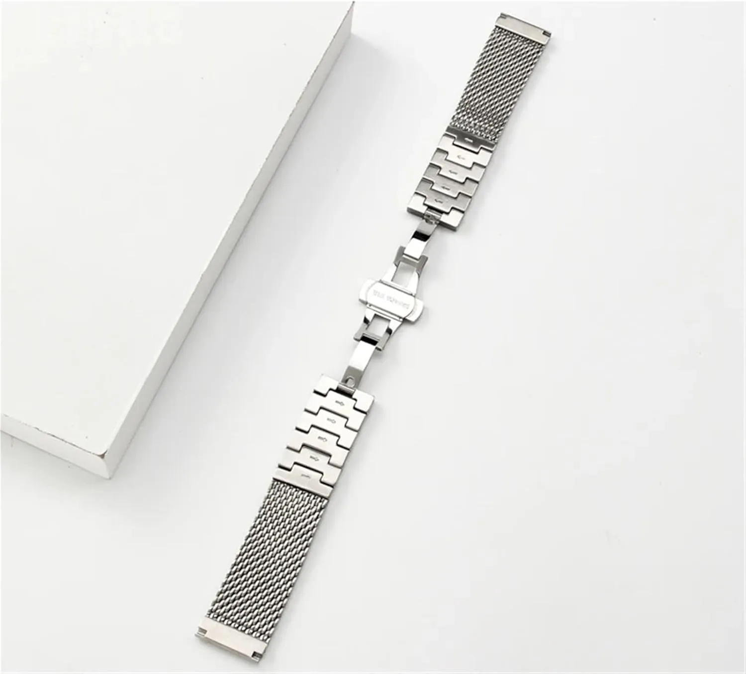 Stainless Steel Mesh Braided Watchband 22 23mm Metal Quick Release Men Women Watchband Universal Band