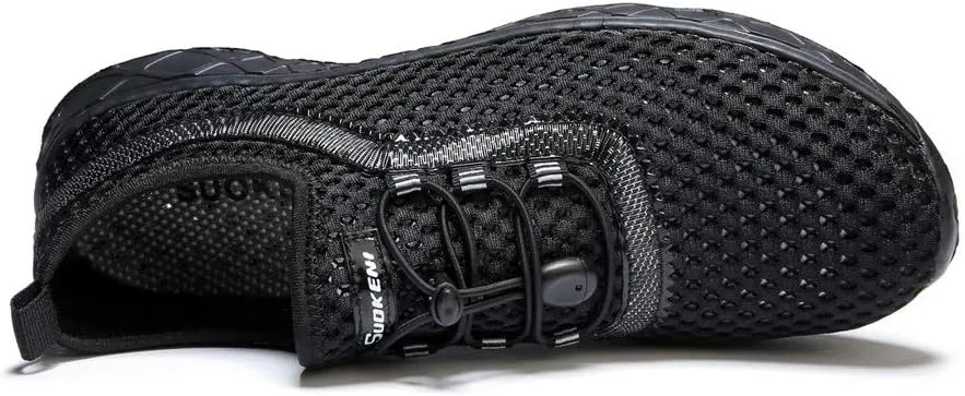 SUOKENI Men's Quick Drying Slip On Water Shoes for Beach or Water Sports