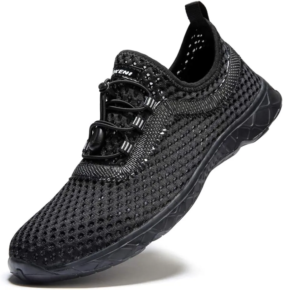 SUOKENI Men's Quick Drying Slip On Water Shoes for Beach or Water Sports