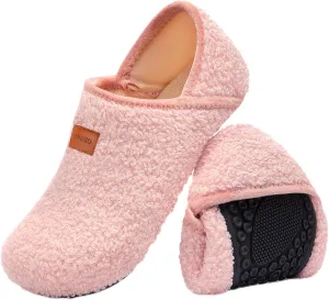 Tanamo House Slippers for Women Men Indoor Barefoot Slippers Socks Slip on House Shoes Cozy Comfy Slippers for Home Bedroom Travel Yoga