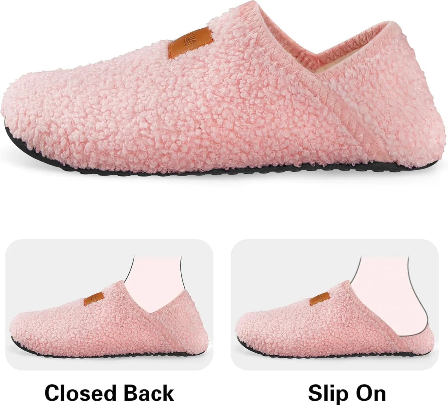 Tanamo House Slippers for Women Men Indoor Barefoot Slippers Socks Slip on House Shoes Cozy Comfy Slippers for Home Bedroom Travel Yoga