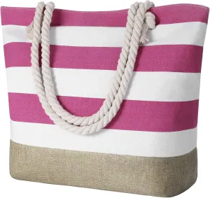 Tavaleu Beach Bags for Women, Large Beach Tote Bag Waterproof Sandproof, Swim Pool Bag with Zipper