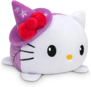 TeeTurtle - The Officially Licensed Original Sanrio Plushie - Witch   Bat Hello Kitty - Cute Sensory Fidget Stuffed Animals That Show Your Mood - Perfect for Halloween!