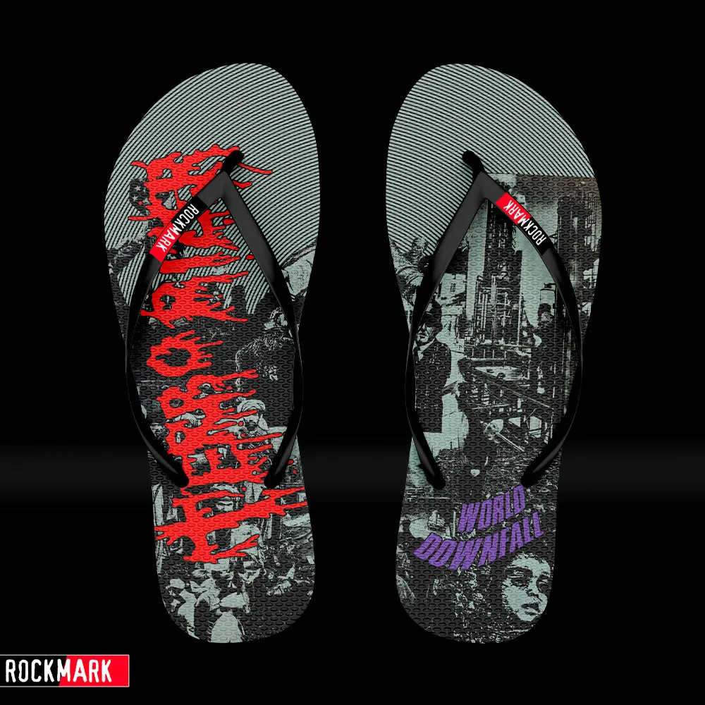 Terrorizer "World Downfall" Flip-Flops