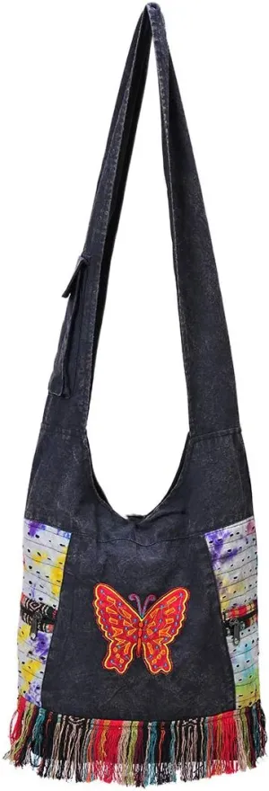 THE COLLECTION ROYAL Hobo Crossbody Bags for Women, Boho Purse, Boho Bag | Hippie Bag, Indie Tote Bag, Cloth Purse for Women