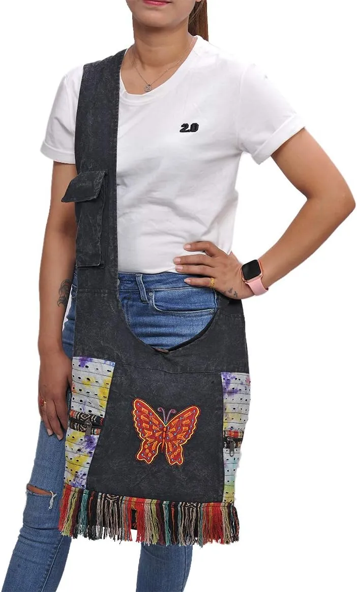 THE COLLECTION ROYAL Hobo Crossbody Bags for Women, Boho Purse, Boho Bag | Hippie Bag, Indie Tote Bag, Cloth Purse for Women