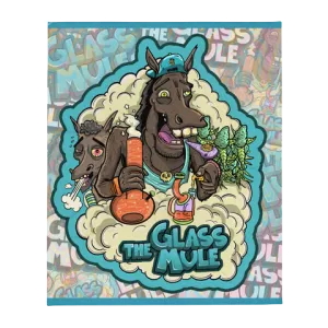 Throw Blanket - The Glass Mule x ArtByMikeShragal x Rowdy Glass